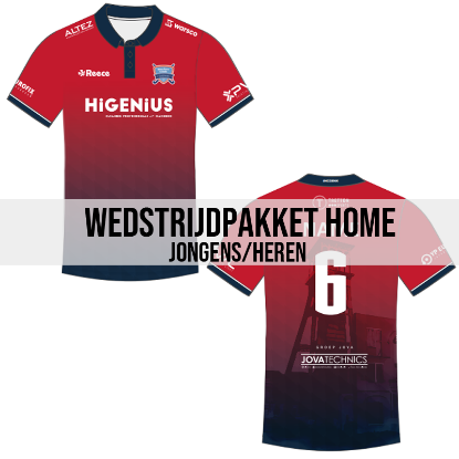 Afbeeldingen van WEDSTRIJDPAKKET HOME - JONGENS/HEREN