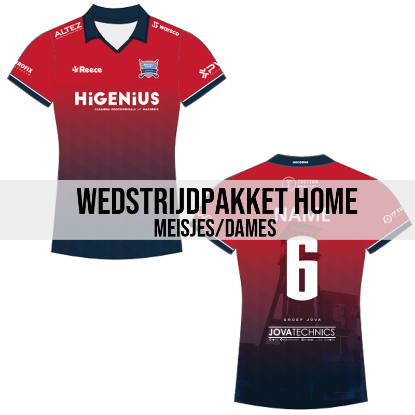 Afbeeldingen van WEDSTRIJDPAKKET HOME - MEISJES/DAMES